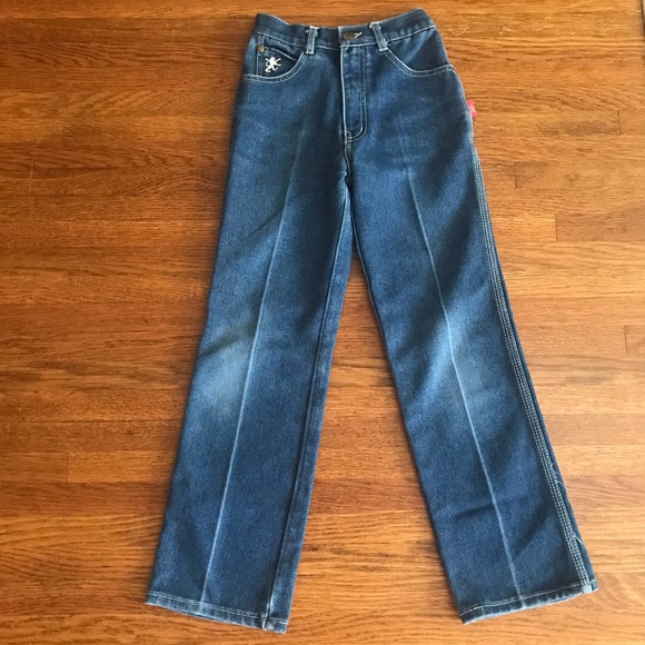 vintage Braxton jeans 8 slim kids boys 70s 80s - Picture 5 of 11